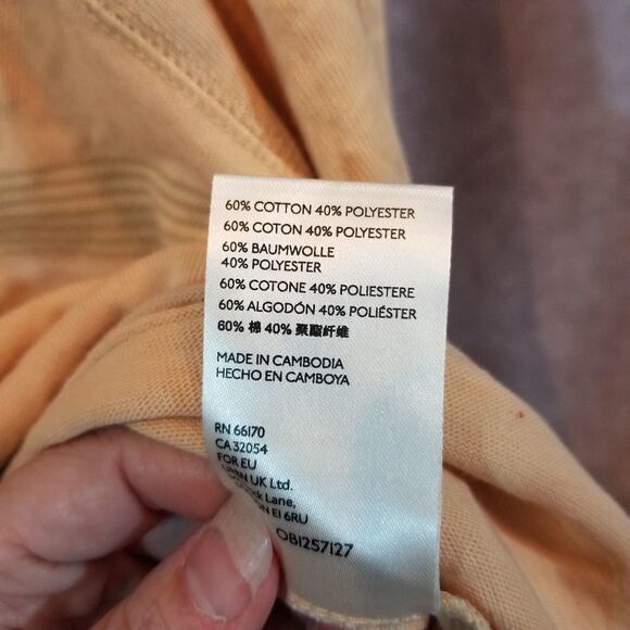 Free People Prosecco‎ Baja Stripe Long Sleeve Crewneck Tee Size Small - Picture 8 of 8